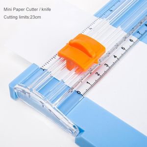 Knife Mini Paper Cutter Utility Knife Portable Photo Paper Cutting Tool Notebook Planner Accessories Office School Supplies Stationy