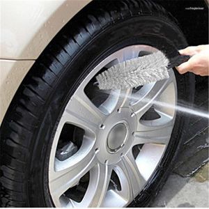 Car Sponge Vehicle Wheel Tire Scrub Brush Handheld Automobiles Washing Hub Auto Exterior Cleaning Tools Supplies Accessories