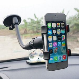 Universell biltelefonhållare Anti-Slip Car Dashboard Front Glass Mobiltelefonstativet med Suction Cup Auto Interiör Tillbehör