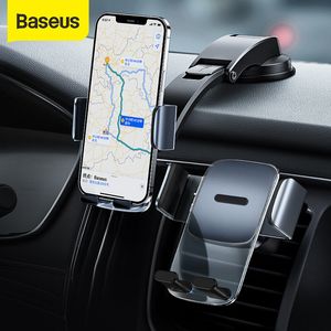 Baseus Gravity Car Phone Holder Universal Air Vent Mount Holder Auto GPS Mobile Support For iPhone Xiaomi Samsung Huawei Samsung