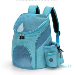 Mochila de malha respirável para animais de estimação, mochila para animais de estimação de marca, bolsa portátil para gatos, bolsa para cães