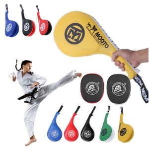 Sandpåse taekwondo boxning kuddar barn kick pad mål karate stans pu rebound svamp kuddar dubbel spark barn vuxen boxning pad boxer 230627