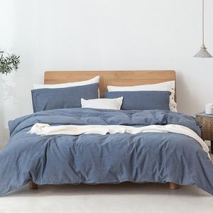 Bedding sets 2023 Luxury Quilt Cover Comforter Set High Quality Solid Color Duvet 230626