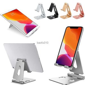 Universal Phone Stand E-Reader Tablet Holder Aluminium Eloy Desktop Mobiltelefonfästet för iPhone iPad Samsung Huawei Xiaomi L230619