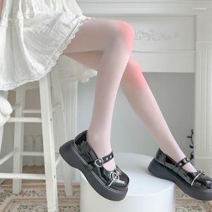 Kadın Çorap Japon Tarzı Tatlı Külotlu Lolita Beyaz Kız Için Kawaii Tayt Naylon Çorap Cosplay Kostümleri Medias