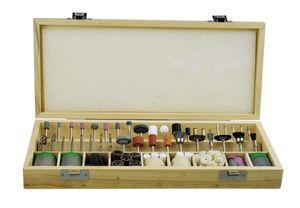 Kit de acessórios para ferramentas rotativas Dremel 228 PC | Esmerilhamento Lixamento Polimento