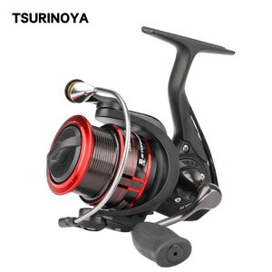 Toys Tsurinoya Spinning Fishing Reel St 2000s 2500s 3000s 7kg Drag Power Ultralight Long Casting Shllow Spool Pike Bass Fishing Wheel