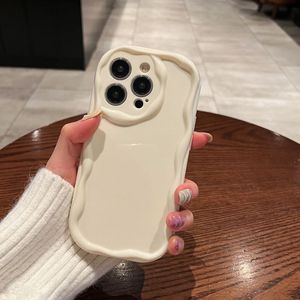 Cream white phone case suitable for 12 11 14 promax Japanese and Korean xs xr 13 phone case 7plus8