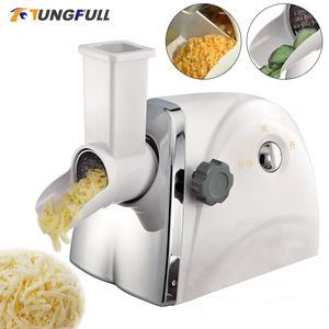 Cheese Tools Slicer Electric Commercial Automatic Shredder Grater Household Slicing Vegetable Shredding Machine 220V 230627