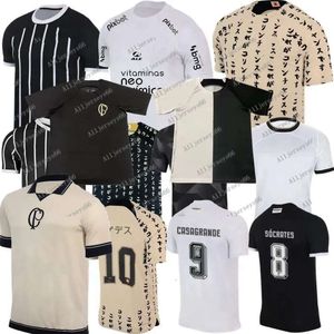 Player New New Fans 2023 2024 Paulinho Soccer Jerseys Corinthian Yuri Alberto Gustavo Giuliano Guedes R.augusto Fagner Football 23 24 Corinth