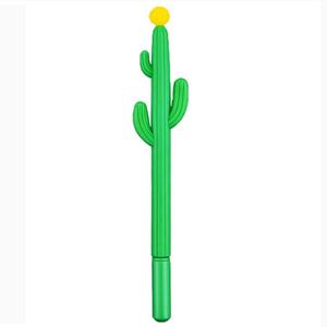 Stifte 36pcs/Los Koreanisch niedliche Stifte Kaktus cooles Hochzeitsgeschenk Gel Stift Funny Kawaii Kugelschreibweichung zurück in die Schule Zeug