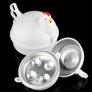 Egg Boilers Chicken Shaped Microwave Kitchen Household Cooking Steamed Healthy Easy Clean Home Heat Resistant Eggs Boiler 230627