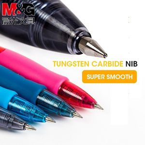 Stifte M g einziehbarer Gel stifte 0,5 mm schwarz dunkelblau rotes Ink Stift Füllungs Gelpen für Schulbürozubehör stationäre Stifte und Staltstalle