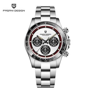 Other Watches 2023 New PAGANI Design 39mm Men's Sports Quartz Watches Sapphire Stainless Steel 100M Waterproof Luxury Chronograph Reloj HombreHKD2306928