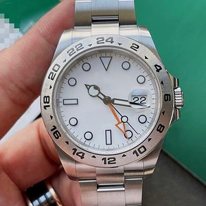 vit urtavla antimagnetiska män titta på dhgate automatisk 40mm rostfritt stål 904l silver klocka remsap safir spegel vikning spänne lysande 50m vetenskapskedja länk