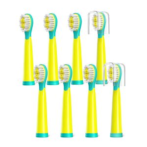 Toothbrush Fairywill Sonic Electric Child Soft Toothbrushes Replacement Heads 48 Sets for FW2001 Head 230627