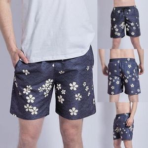 Underpants męskie bielizny Briefy Floral Men Beach Szybźnie poliestru szybkie suche surfing bieganie szorty W0330