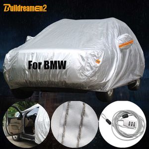 Coperture Buildreamen2 Full Car Sun Snow Rain Scratch Protezione antipolvere Copertura automatica impermeabile per BMW 1 3 5 7 Serie M X1 X3 X4 X5 X6HKD230628