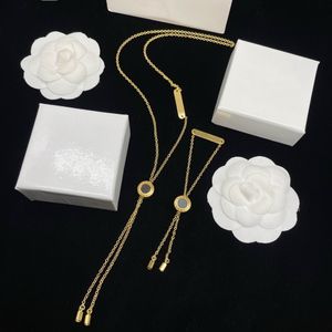 Модное золотое ожерелье Banshee, браслет, черная эмаль, портрет, подвеска, наборы, латунные женские дизайнерские украшения, подарки на день рождения, годовщину, XMS22 --05