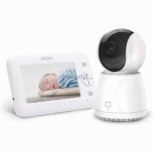 Baby Monitor wireless da 4,3 pollici per Baby Camera Monitor Visione notturna Audio Camera Ninne nanne Registrazione Riproduzione con scheda SD L230619