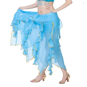 Skirts Belly Dance Skirt Performances Costume Dancer Long Women Sexy Phnom Penh Chiffon