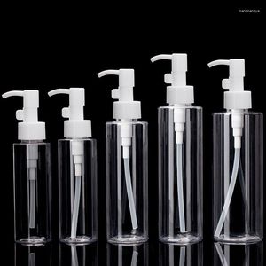 Storage Bottles 300pcs/Lot Plastic PET Empty 100ml 120ml 150ml 200ml 250ml Clear Shampoo Lotion Shower GEL With Oil Pump
