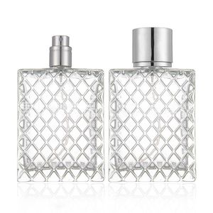 Puste kosmetyczne pojemnik z perfumami 100 ml z maską butelki 100 ml szklanego sprayu atomizer perfumowy zapach pfjkc