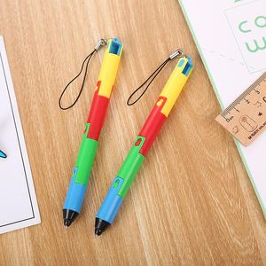 Pens 20 pezzi Creative Stationery Femblable Smontable Cartoon BallPoint Pen Peniti per studente Personalità regalo Fun Pen Kawaii