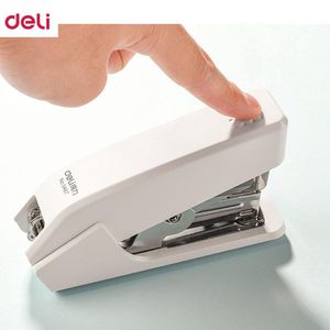 Stapler Deli Multifuncional Powersaving Stapler Office Supplies Student Student Special/Medium/grande grampeador padrão Prático grampeador