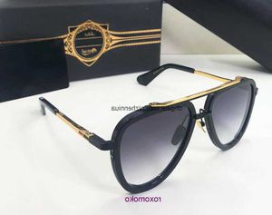 Dita Mach Tope Top Original Designer Sunglass для мужских знаменитых ретро -элегантных брендов Eyeglass Design Design Fomen