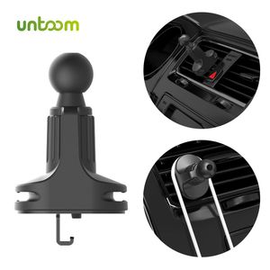 Untoom Universal Car Air Vent Clip Mount Upgrade 17mm Kugelkopf für Autotelefonhalter Ständer Magnetische Schwerkraft-Handyhalterung