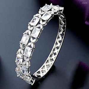 Bangle Zlxgirl mieszane kolory Bransoletka Arabia Arabia Saudyjska dla kobiet przyjęcie Wedding Cyrkon Crystal zaręczyny Dubai Biżuteria Bridal Prezenty