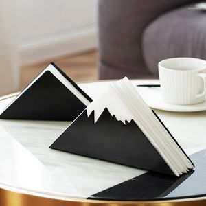 Ganci Home Paper Rack Iron Art Tissue Car Triangle Shape Box Contenitore Portatovaglioli per El Restaurant