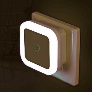 Akıllı Hareket Sensörü LED AB ABD Birleşik Krallık Tak Gece Lambası Başucu Lambası Koridor Yolu Ev Koridor WC Için Duvar Işıkları HKD230628