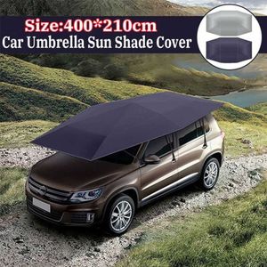 Obejmuje Outdoor Car Sunshade Namiot Piknik Izolacja cieplna Parasol Parasol Cover 87hehkd230628