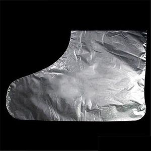 Obróbka stopy 100pcs/torba PE Plastikowe jednorazowe botki do detoksykacji Pedicure Pedicure Narzędzia do pielęgnacji infekcji JK2007KD DRO DHHGZ