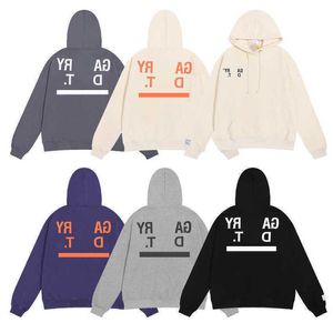 hooded sweatshirt Galleryes Mens letter print couples top men hoodie woman hoodies loose plus size pullover outerwear designer sweatshirts American High Hoody