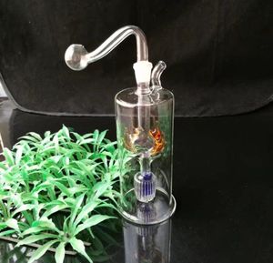 Glass Smoking Pipes Manufacture Hand-blown hookah Bongs New Silent Filter Glass Water Smoke Bottle