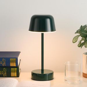 Tischlampen aus Eisen, mehrere Farben erhältlich, Nachttisch, Arbeitszimmer, Camping, Schreibtisch, wiederaufladbare Lampe