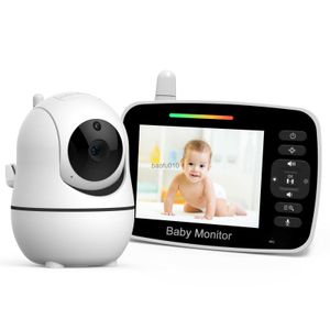 3,5-Zoll-Video-Babyphone HD-Bildschirm Babykamera Nachtsichtfunktion Unterstützung Multi-Kamera ECO-Modus Temperatursensor Farbe L230619