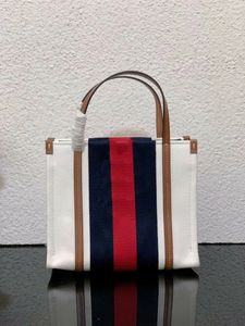 2023 Designer Algodão Letra Bolsa de Tote Intertravável Corpo Cruzada Removável Bolsas de ombro Longa Litre Letra Impressão da Web Titas Topo Handel Bolsa Bolsa