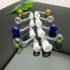 ガラス喫煙パイプは手作業の水bongsカラフルなバブルSポットを製造する