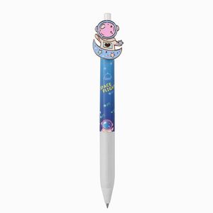 Penne 36 pezzi/lotto Creative Astronaut Press Gel Pen Kawaii 0,5 mm Signaggio nero Signaggio Penne Office Scuola Regali di fornitura