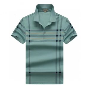 Designer Kläder Mens Fashion Polo Shirt Luxury Short Sleeved T Shirt For Mens New Cotton Anti-Shrink Print Letter Solid Color American Breattable Men Shirts M XXXL