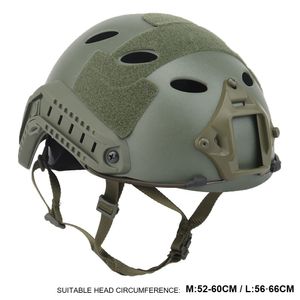 Caschi tattici Casco militare tattico Airsoft Assault Combat Fast PJ Type Helmet Paintball Shooting Outdoor Bicycle Cycling Casco protettivo 230628