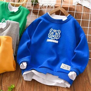 T Shirts Girls Sweaters Hoodies Spring Autumn Kids Boys Clothes Children's Sweatshirts Cotton Outwear Casual Loose Tops 4 6 8 10 12 Years 230627