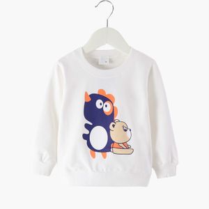 Magliette Unini yun Felpa arancione Abbigliamento per bambini caldo Manica lunga Neonato Autunno Felpe 12M 6T Abbigliamento per bambini Top 230627