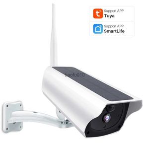 Tuya Smart Life 5MP WiFi Camera zasilana energia słoneczna 2MP bezprzewodowa kamera akumulatorowa domowy nadzór IP66 Wodoodporny PIR na zewnątrz L230619