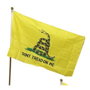 Afiş Bayrakları Liberty Tuval Bayrağı - Solmaya Dayanıklı Kapalı / Açık Asılı 3X5Ft W / Çay Partisi Veranda Dekor Damla Deli Için Pirinç Takozlar Dhwvm