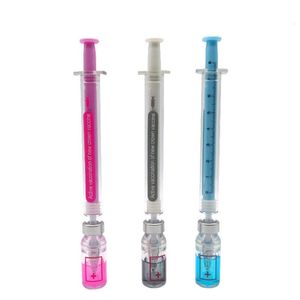 Pens 36Pieces Novelty Syringe Peculiar Shape Cute Stationery 0.5 mm School Office Supplies Gel Pen